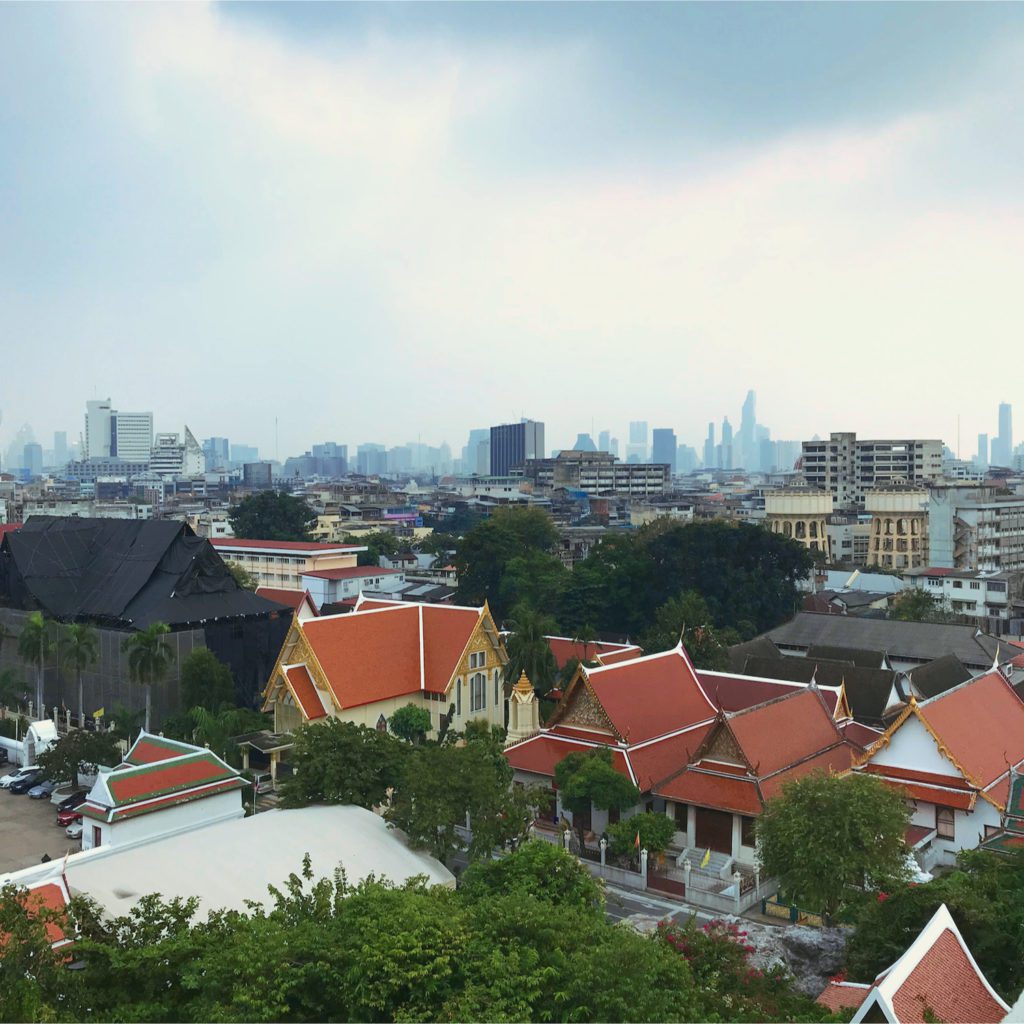 Ausblick auf Bangkok