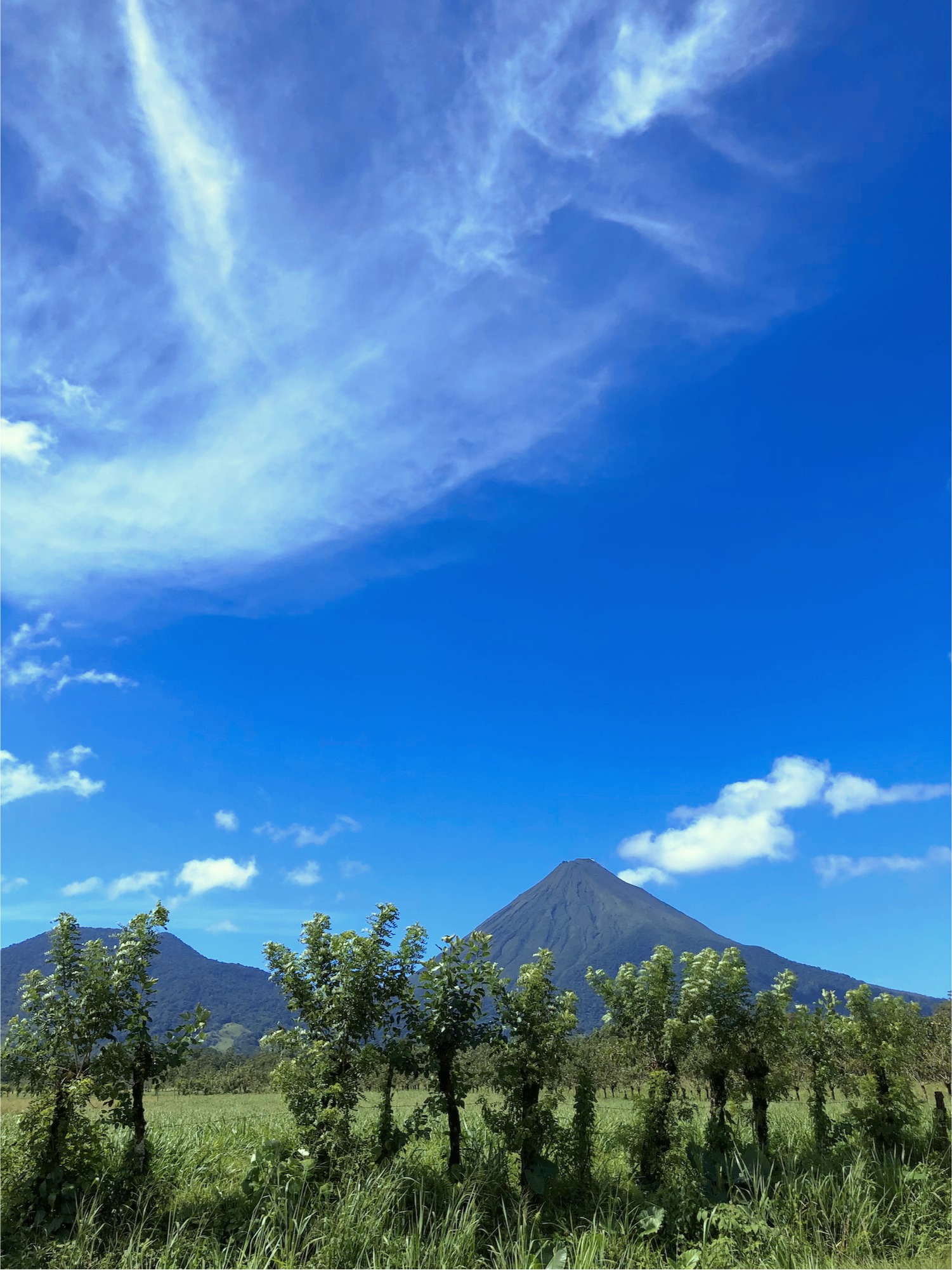 Blick auf den Arenal-Vulkan in La Fortuna