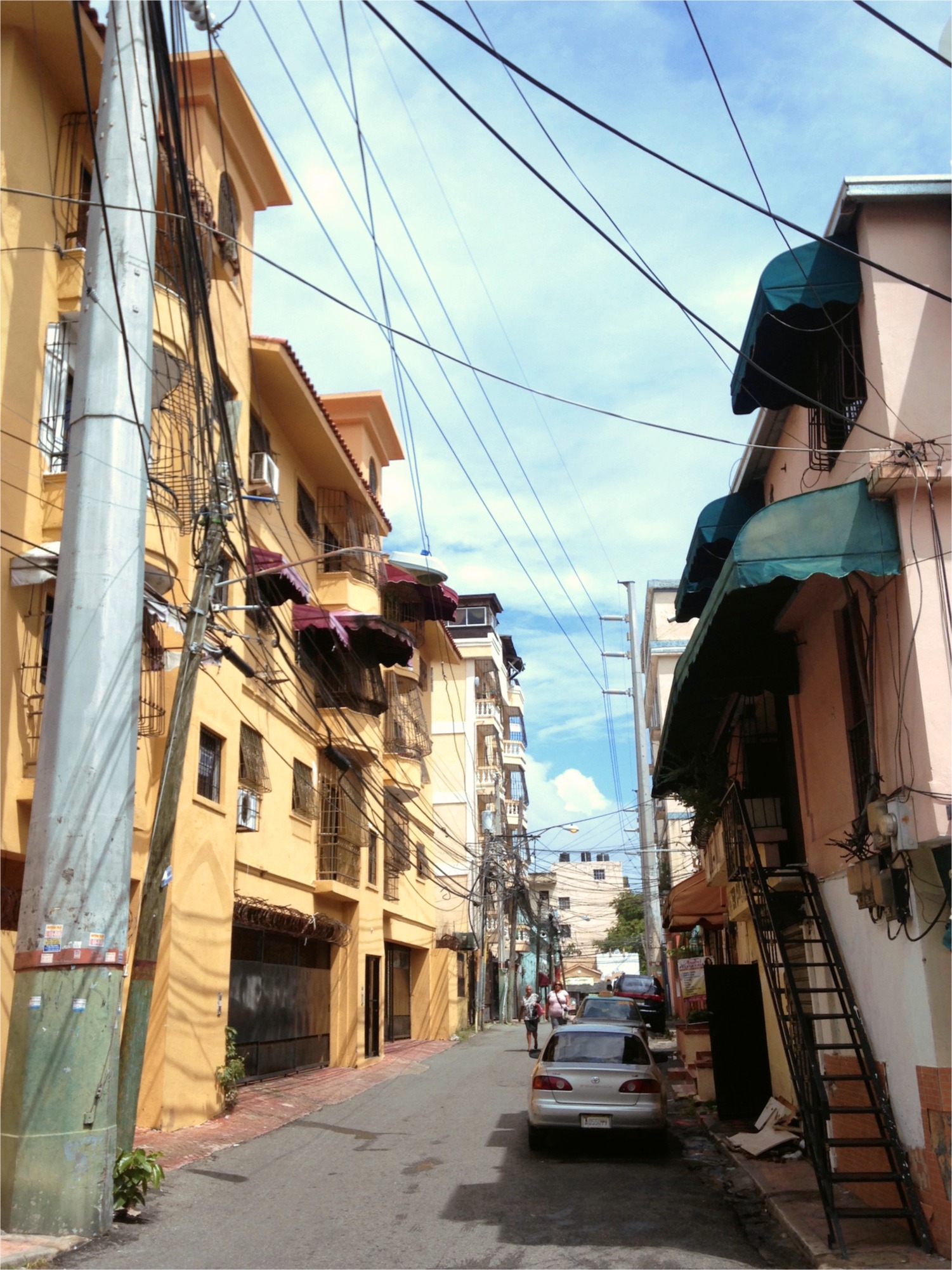 Straßen in Santo Domingo