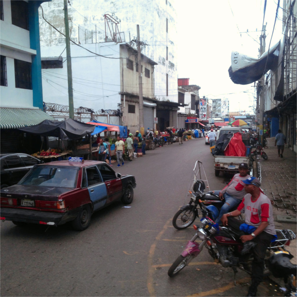 Straßen in Santo Domingo
