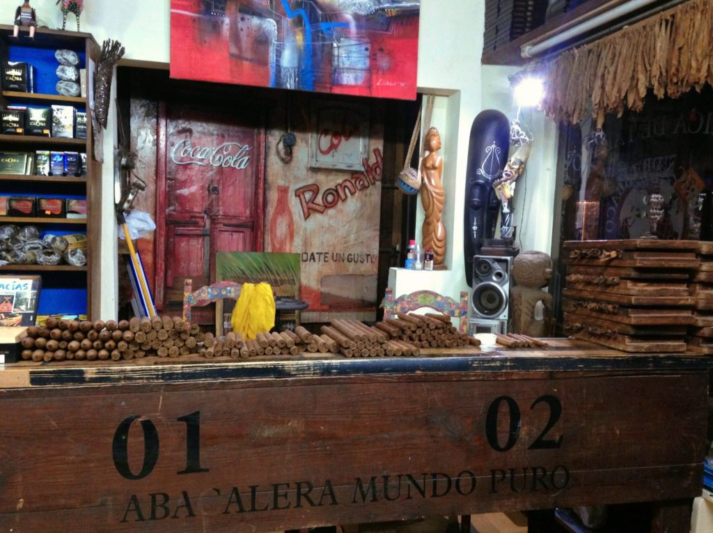 Zigarrenladen Las Terrenas Dominikanische Republik