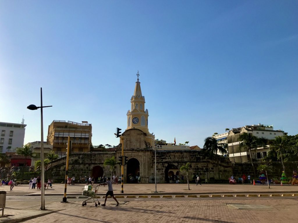 Das Tor zur Altstadt Cartagena