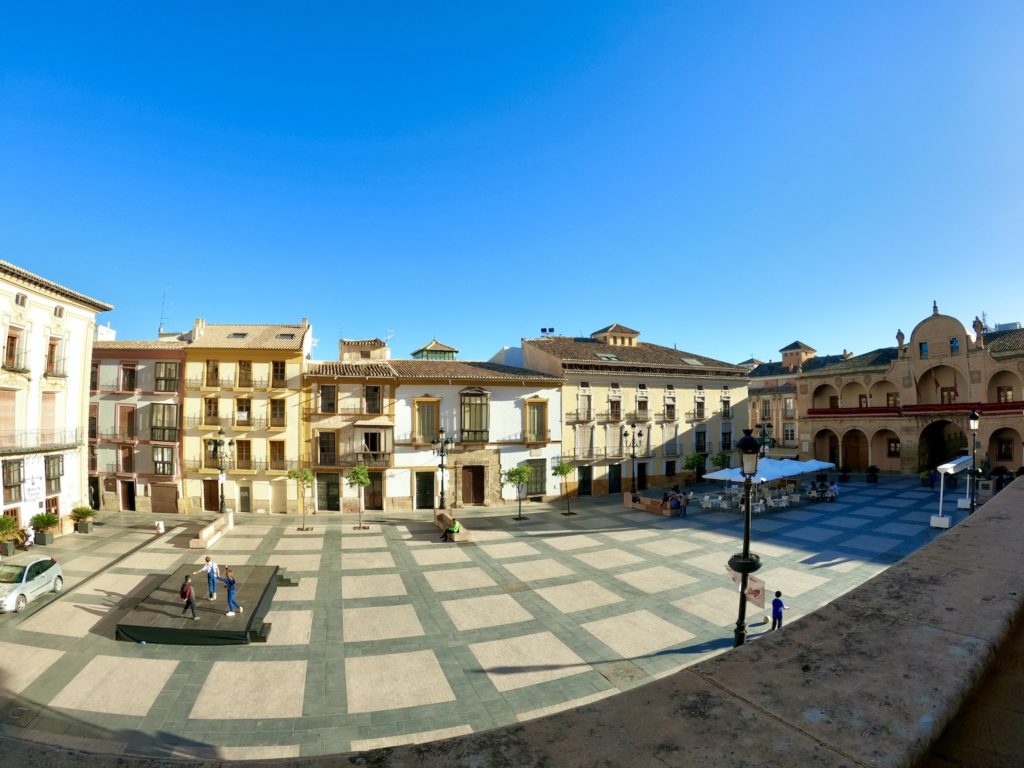 Zentraler Platz Lorca