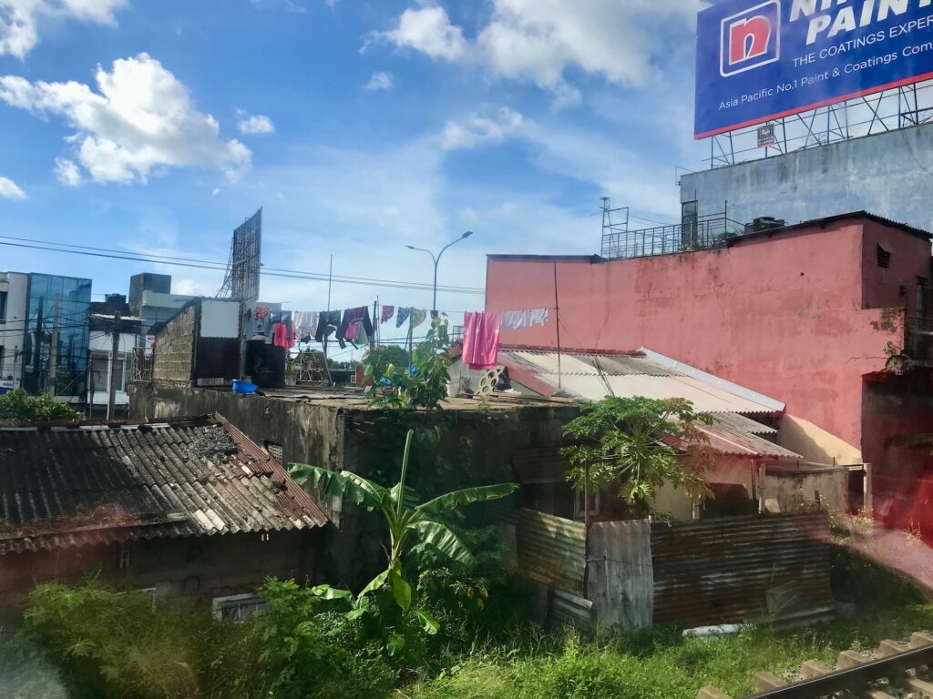 Slums in Colombo