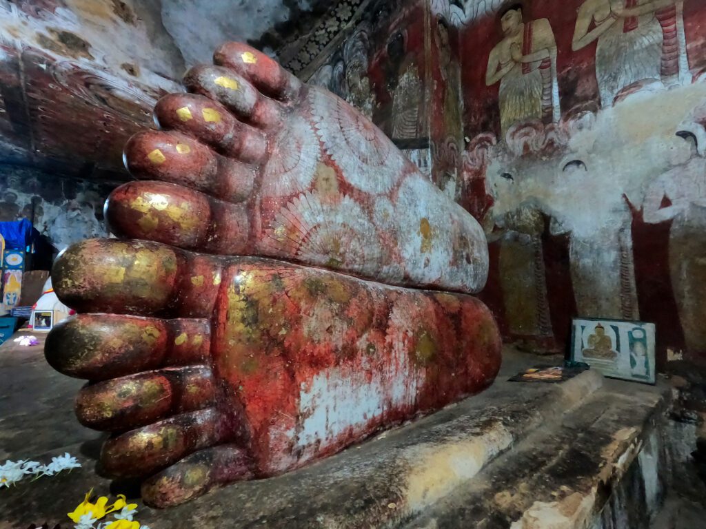 Buddha im Dambulla Cave Temple