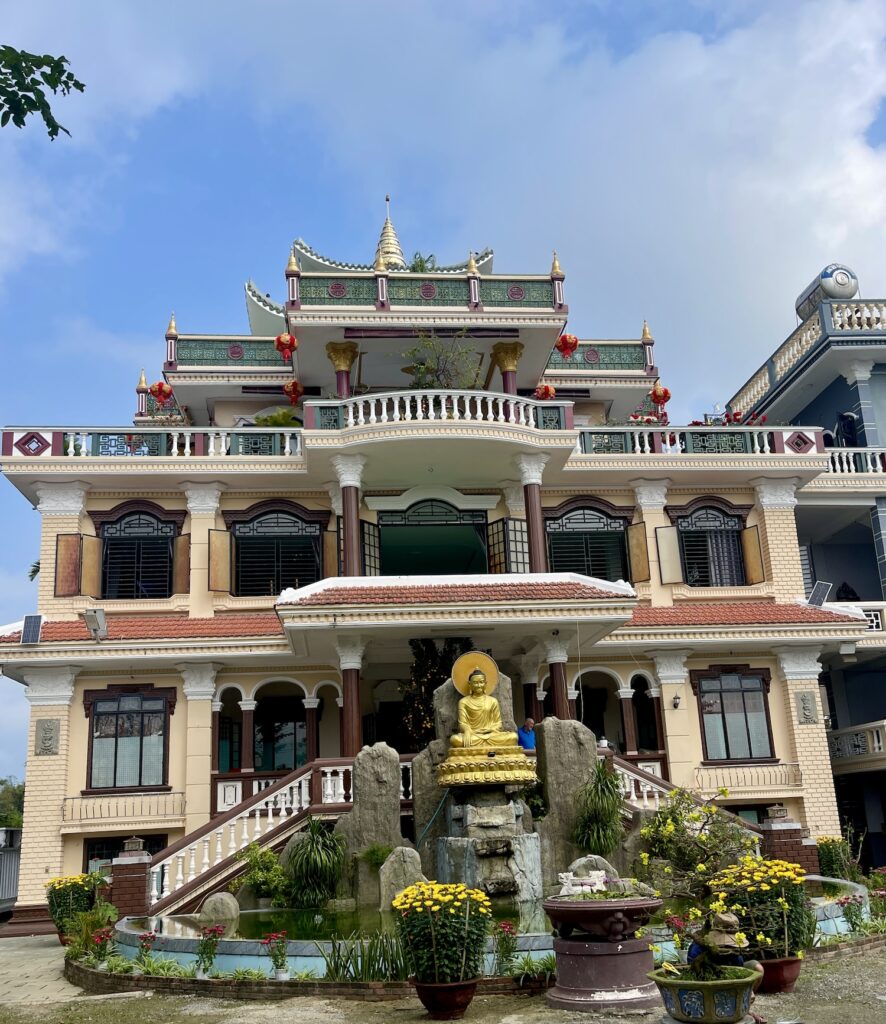Wohnen und Tempel, Quang Nam