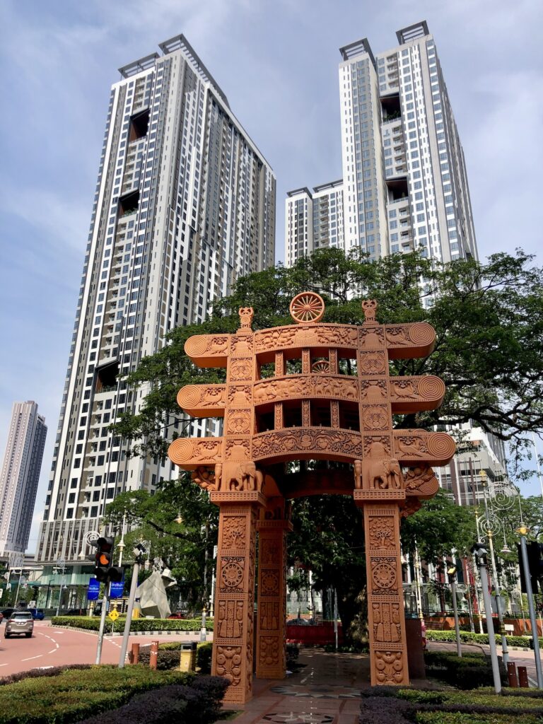 Hochhaus in Little India