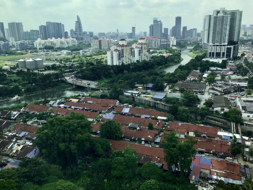 Blick auf Kuala Lumpur