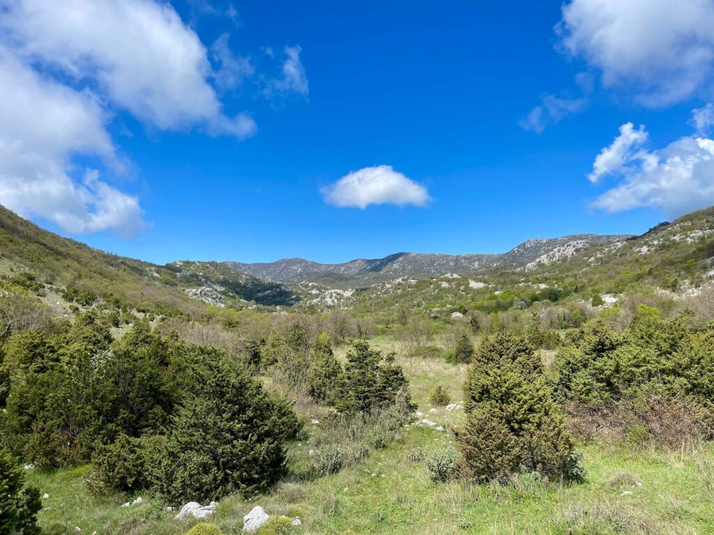 Hochebene Berge Sutomore