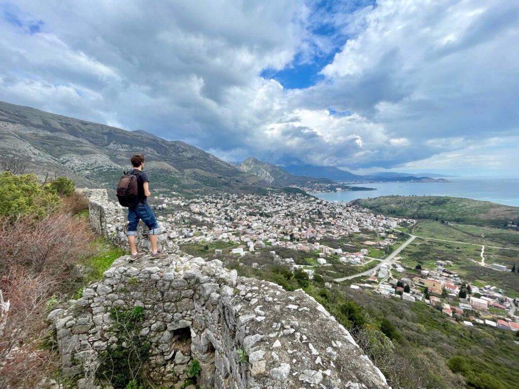Ausblick Wanderung Montenegro