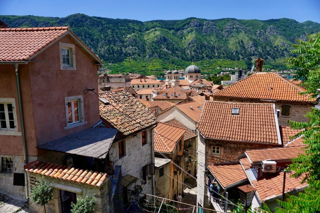 Blick auf Altstadt von Kotor