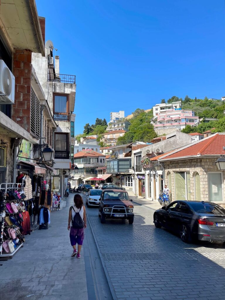 Hauptstraße Ulcinj