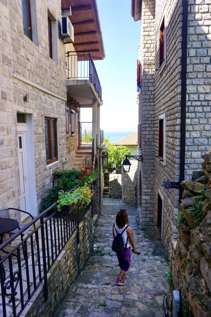 Montenegro Reise Altstadt Ulcinj