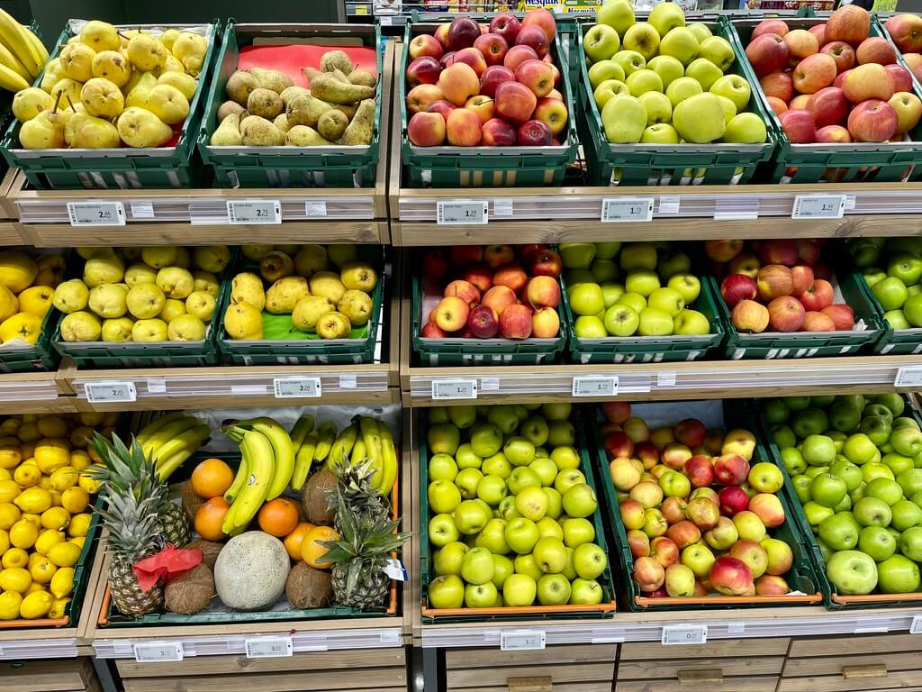 Obst und Gemüse Supermarkt Montenegro