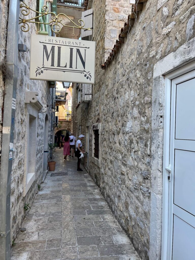 Gasse Altstadt Budva