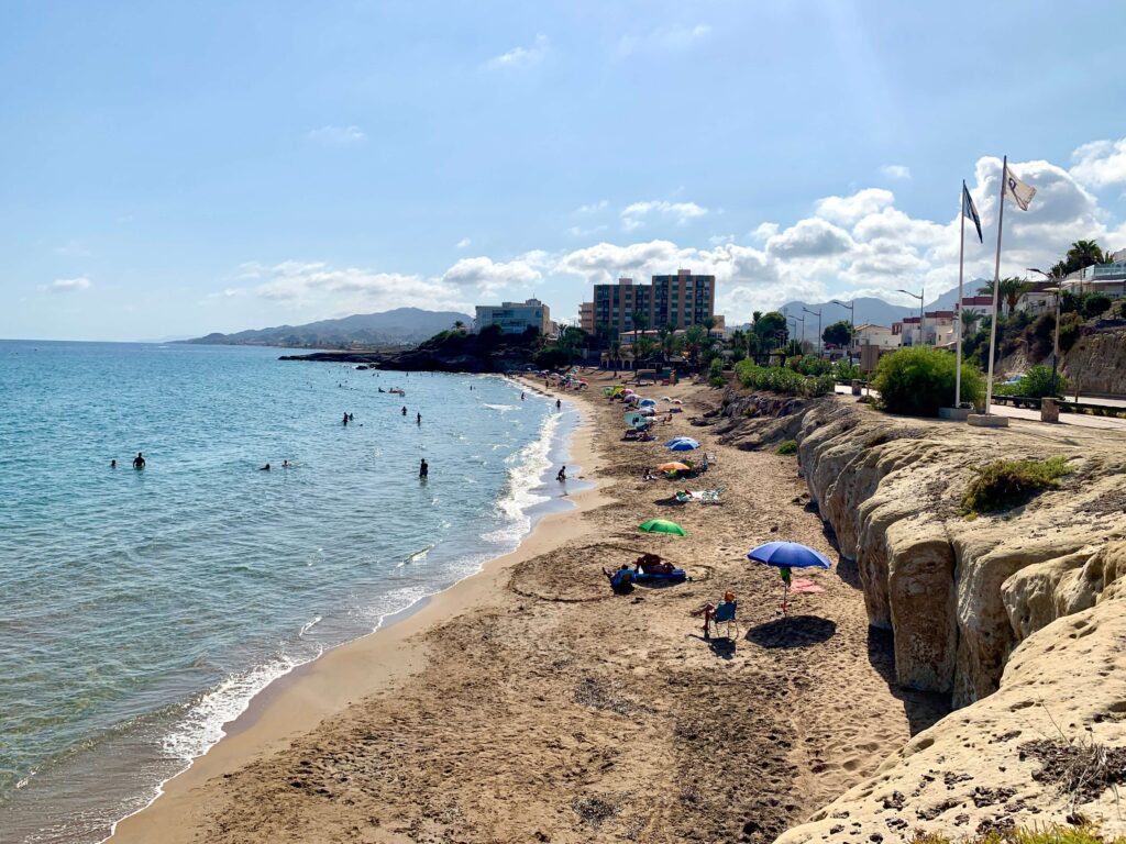 Strand von San Juan de los Terreros Playa Calypso