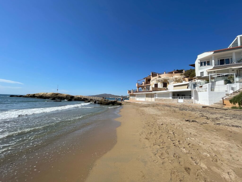 Strände von San Juan de los Terreros Playa Mar Rabiosa