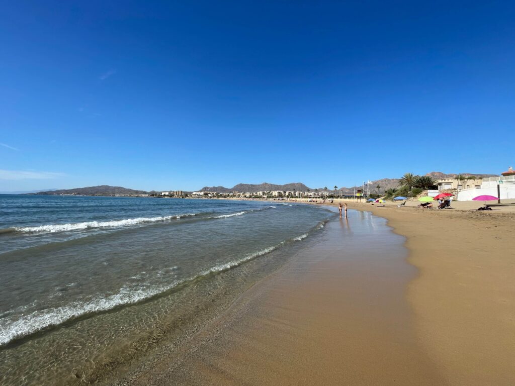 Playa mar Serena San Juan de los Terreros
