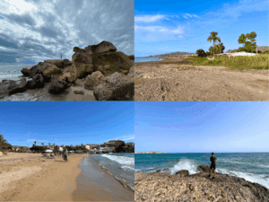 Strände von San Juan de los Terreros