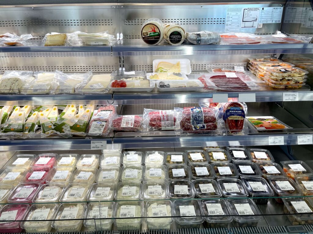 Kühltheke mit Auslage Biomarkt