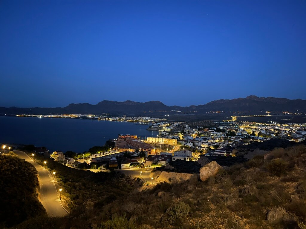 Blick auf los Terreros