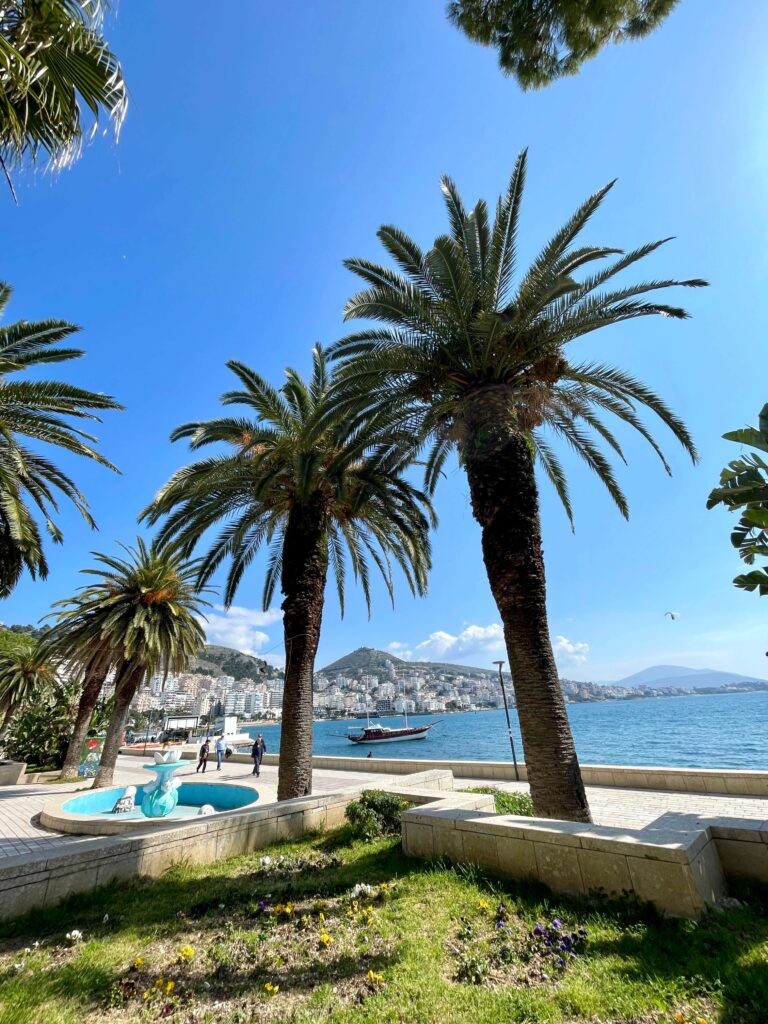 Promenade Saranda Albanien