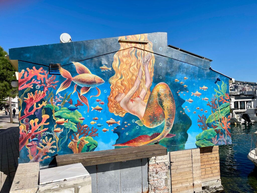 Mural in Saranda