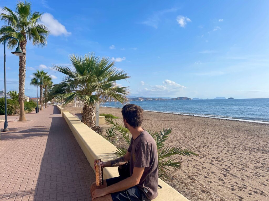 Blick in Richtung los Terreros