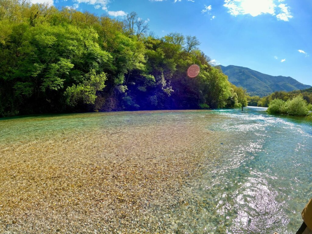 Fluss am Blue Eye