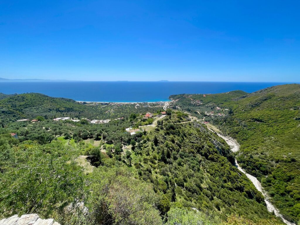 Ausblick von der Burg von Himarë