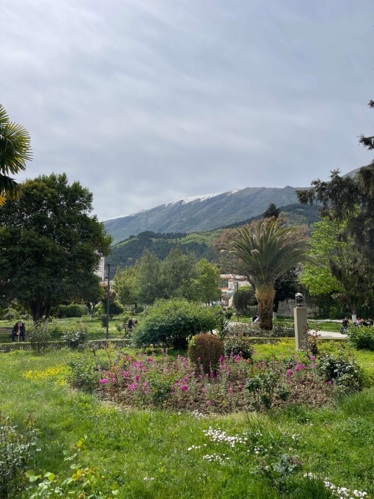 Park in Permet, Albanien