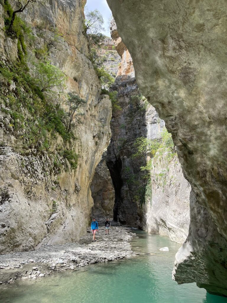 Langarica Canyon bei Permet