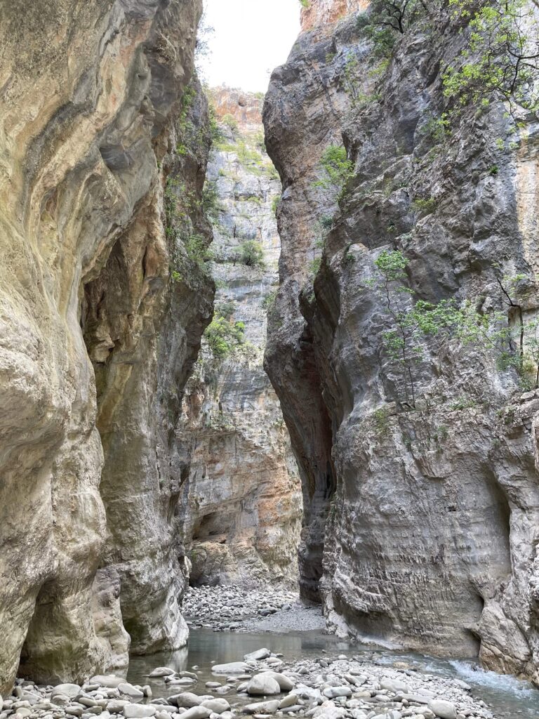 Felsen im Langarica Canyon