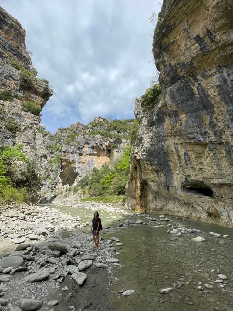Wandern im Langarica Canyon