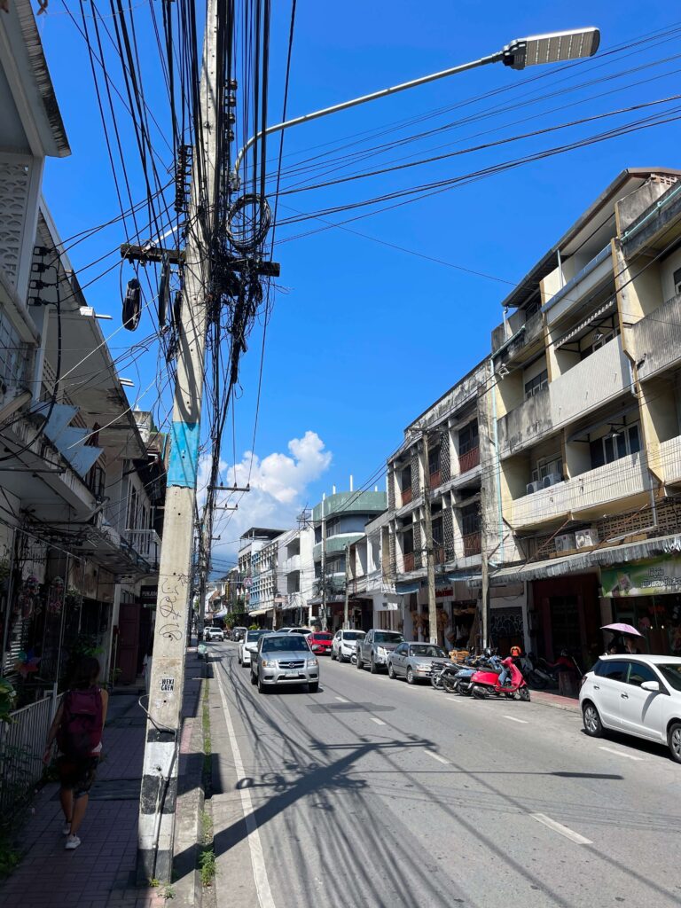 Außerhalb der Altstadt Chiang Mai