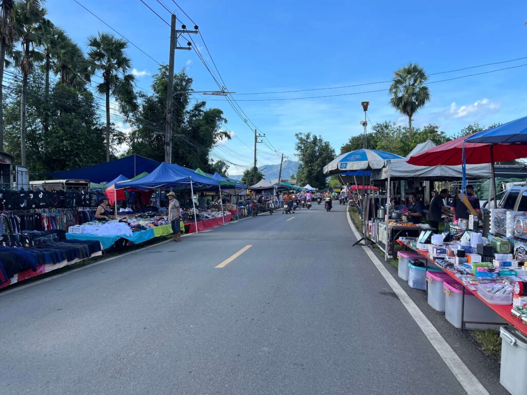 Markt in Mae On