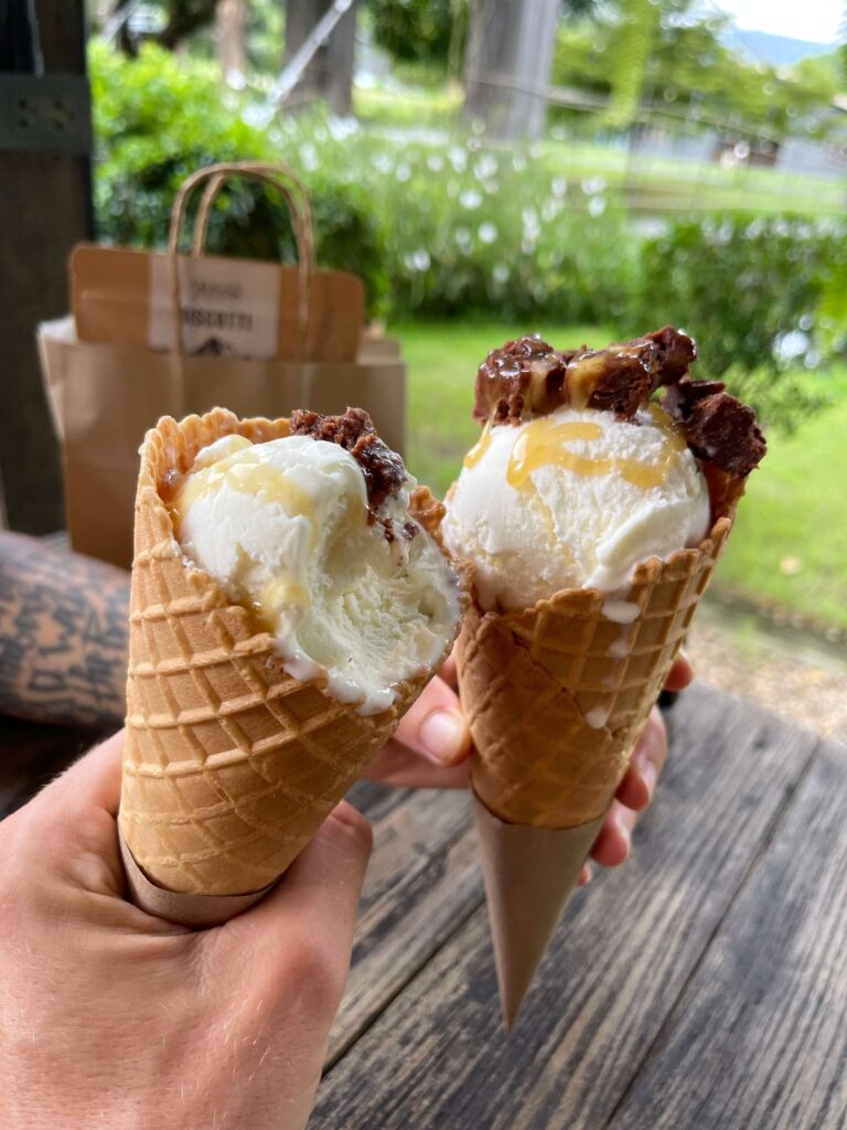 Eis im Skugga Estate