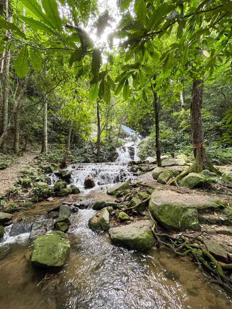 Wasserfall in Mae Kampong